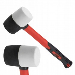 DEDRA MŁOTEK BLACHARSKI GUMOWY 225G TRZONEK Z WŁÓKNA SZKLANEGO 13M253