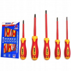 DEDRA 06B050 ZESTAW WKRĘTAKÓW IZOLOWANYCH 5 SZT