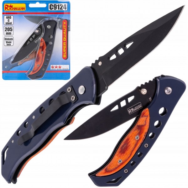 RICHMANN NÓŻ MONTERSKI SKŁADANY Z BLOKADĄ 205 MM BLADE - LOCK C9124 RICHMANN NÓŻ MONTERSKI SKŁADANY Z BLOKADĄ 205 MM BLADE - LOCK C9124