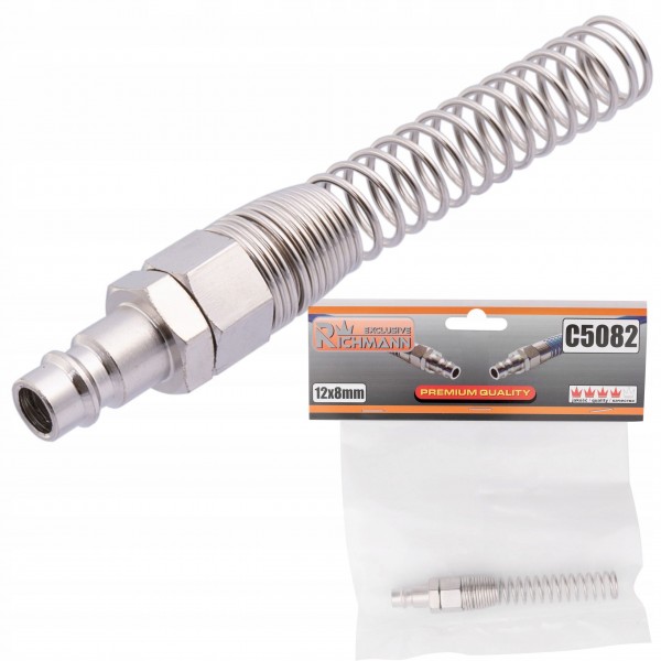 RICHMANN KOŃCÓWKA DO PRZEWODU POLIURETANOWEGO PNEUM 12x8 MM "MĘSKA" C5082 RICHMANN KOŃCÓWKA DO PRZEWODU POLIURETANOWEGO PNEUM 12x8 MM "MĘSKA" C5082