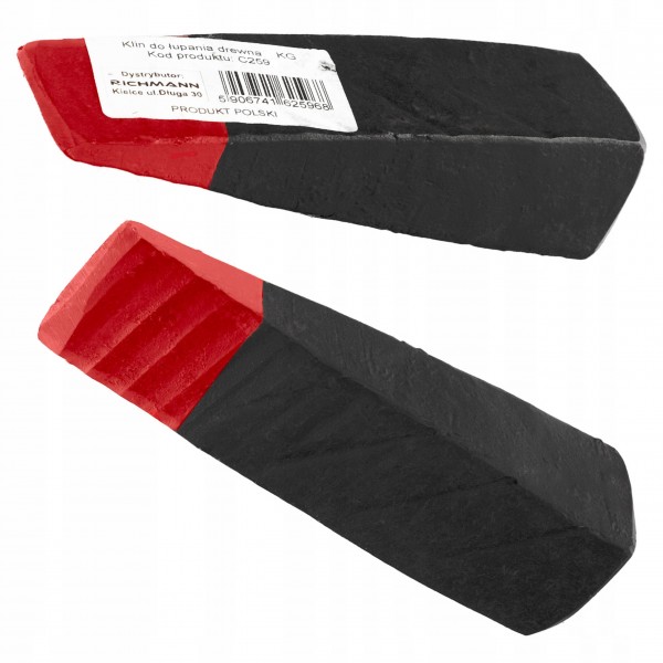 RICHMANN MOCNY KLIN DO ŁUPANIA ROZŁUPYWANIA DREWNA 3KG STALOWY KUTY C2598 RICHMANN MOCNY KLIN DO ŁUPANIA ROZŁUPYWANIA DREWNA 3KG STALOWY KUTY C2598