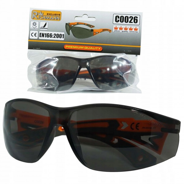 RICHMANN OKULARY OCHRONNE PRZECIWSŁONECZNE PROFI CZARNY FILTR 5-3.1 C0026 RICHMANN OKULARY OCHRONNE PRZECIWSŁONECZNE PROFI CZARNY FILTR 5-3.1 C0026