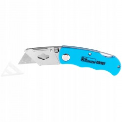 RICHMANN UNIWERSALNY MOCNY NOŻYK 150mm NA OSTRZA TRAPEZOWE + 5 OSTRZY C9107