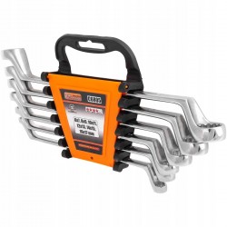 RICHMANN ZESTAW KLUCZE OCZKOWO-GIĘTE POLER CLIP 6-17 MM 6 ELEMENTÓW C6805
