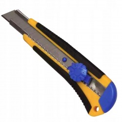 DEDRA NÓŻ TAPICERSKI NOŻYK DO TAPET TAPECIAK OSTRZA ŁAMANE 18 MM M9016