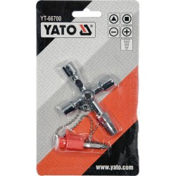 YATO KLUCZ DO SZAF SZAFEK SERWISOWYCH YT-66700