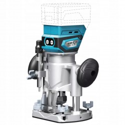 DEDRA FREZARKA GÓRNOWRZECIONOWA BEZSZCZOTKOWA 18V 28000RPM UCHWYT 6-8mm 5Ah