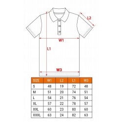 NEO GARAGE T-SHIRT KOSZULKA POLO BAWEŁNA r. 3XL