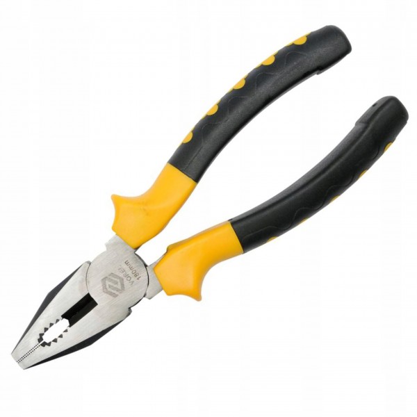 VOREL SZCZYPCE UNIWERSALNE ZĄBKOWANE SZCZĘKI 180 MM KOLOR ŻÓŁTY 40042 VOREL SZCZYPCE UNIWERSALNE ZĄBKOWANE SZCZĘKI 180 MM KOLOR ŻÓŁTY 40042
