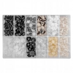 NEO ZESTAW KOMPLET SPINEK SAMOCHODOWYCH PEUGEOT 345 SZTUK ORGANIZER 11-953