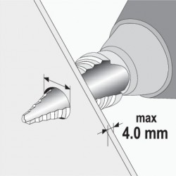 YATO WIERTŁO STOPNIOWE HSS STOŻKOWE 10 - 45 MM