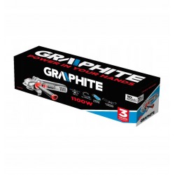 GRAPHITE SZLIFIERKA KĄTOWA POLERKA DIAX 1100W 25x22.2mm OBROTY 11000 59G110