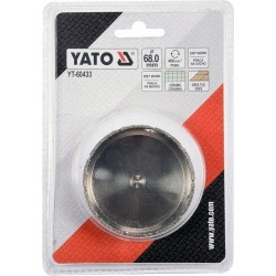 YT-60433 YATO WIERTŁO DIAMENTOWE DO GRESU OTWORNICA 68 mm CERAMIKA