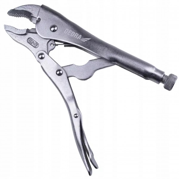 DEDRA MOCNE SZCZYPCE ZACISKOWE UNIWERSALNE OKRĄGŁE 250mm 0-50mm CrV 1260P03