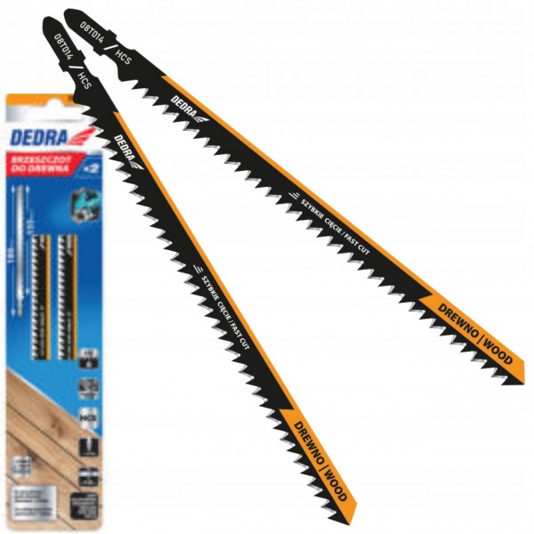 DEDRA 2el BRZESZCZOTY DO WYRZYNARKI DO DREWNA 180/155MM HCS TYP T 08T014