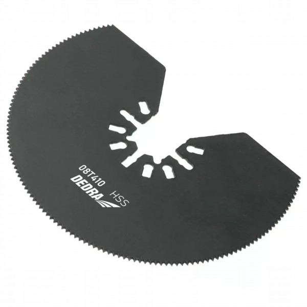 DEDRA TARCZA PÓŁOKRĄGŁA HSS METALU 80MM NARZĘDZIA WIELOFUNKCYJNEGO 08T410