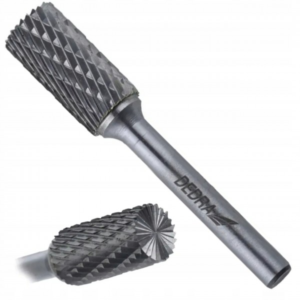DEDRA FREZ TRZPIENIOWY WALCOWY Z ZĘBAMI B12X25MM TRZPIEŃ 6MM DEDRA 07F612 DEDRA FREZ TRZPIENIOWY WALCOWY Z ZĘBAMI B12X25MM TRZPIEŃ 6MM DEDRA 07F612