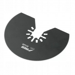 DEDRA TARCZA PÓŁOKRĄGŁA HSS METALU 80MM NARZĘDZIA WIELOFUNKCYJNEGO 08T410