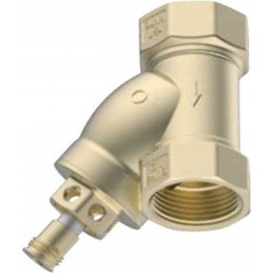 FILTR MAGNETYCZNY SKOŚNY 3/4" 3/4 SEPARATOR ZANIECZYSZEŃ MAGNES MOSIĘŻNY