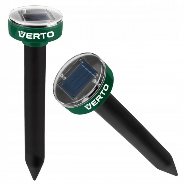 VERTO ODSTRASZACZ SOLARNY 2 SZTUKI NA GRYZONIE 600 mAh IP44 350m2 15G441 VERTO ODSTRASZACZ SOLARNY 2 SZTUKI NA GRYZONIE 600 mAh IP44 350m2 15G441