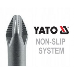YATO ZESTAW KOŃCÓWKI WKRĘTAKOWE PHX1X50 MM 10 SZT UCHWYT 6-KĄTNY YT-0477