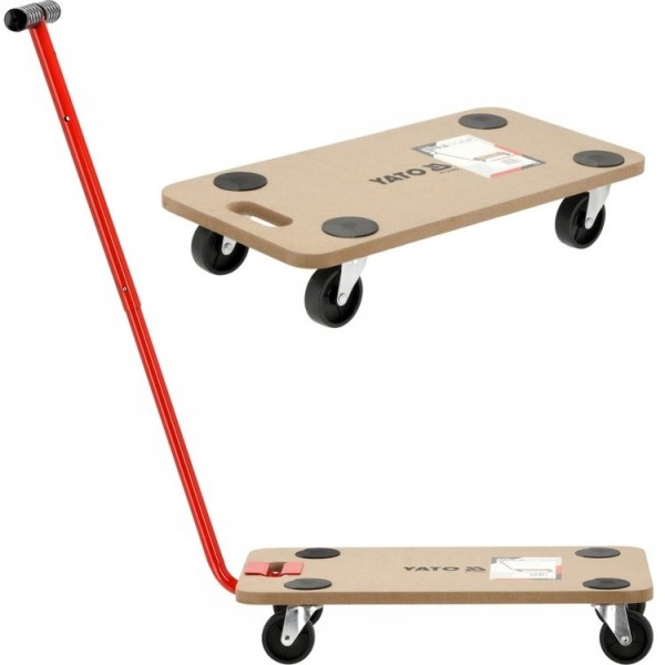 YATO WÓZEK PLATFORMOWY PLATFORMA TRANSPORTOWA 575x300mm 200 KG YT-37422 YATO WÓZEK PLATFORMOWY PLATFORMA TRANSPORTOWA 575x300mm 200 KG YT-37422