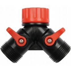 YATO ROZDZIELACZ ROZGAŁĘZIACZ Z ZAWORAMI, TYPU ''Y'' 1/2'' ABS YT-8978