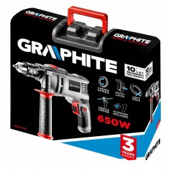 GRAPHITE WIERTARKA UDAROWA 650W 58G726 WALIZKA