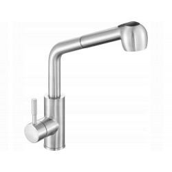 BATERIA KUCHENNA WYCIĄGANA WYLEWKA INOX STEELY 5 ZLEWOZMYWAKOWA FALA 75806