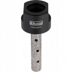 RICHMANN FREZ DIAMENTOWY OTWORNICA 10X50 MM M14 DO GRESU GRANITU KAMIENIA