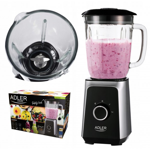 ADLER BLENDER KIELICHOWY ROBOT MIKSER 1000W AD4076 DO KOKTAJLI KRUSZY LÓD ADLER BLENDER KIELICHOWY ROBOT MIKSER 1000W AD4076 DO KOKTAJLI KRUSZY LÓD