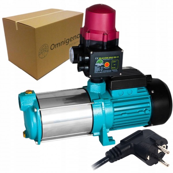 OMNIGENA POMPA MHI 1100 230V ZESTAW HYDROFOROWY BRIO SK13 1100 W 5700 l/h OMNIGENA POMPA MHI 1100 230V ZESTAW HYDROFOROWY BRIO SK13 1100 W 5700 l/h