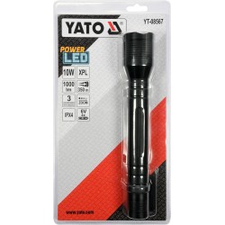 LATARKA LED CREE ZOOM ZASIĘG 350m ALUMINIOWA YATO