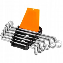 RICHMANN ZESTAW KLUCZE OCZKOWO-GIĘTE POLER CLIP 6-17 MM 6 ELEMENTÓW C6805