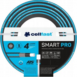 CELLFAST WĄŻ OGRODOWY NIE SKRĘCAJĄCY SIĘ SMART 4-WARSTWY 3/4" 20m +ZRASZACZ