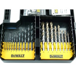 DEWALT DT71569 BITY WIERTŁA OTWORNICE 100el ZESTAW