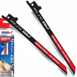 DEDRA 2 BRZESZCZOTY PIŁY SZABLASTEJ LISICY DO MATERIAL MIĘKKI 150/125mm HCS