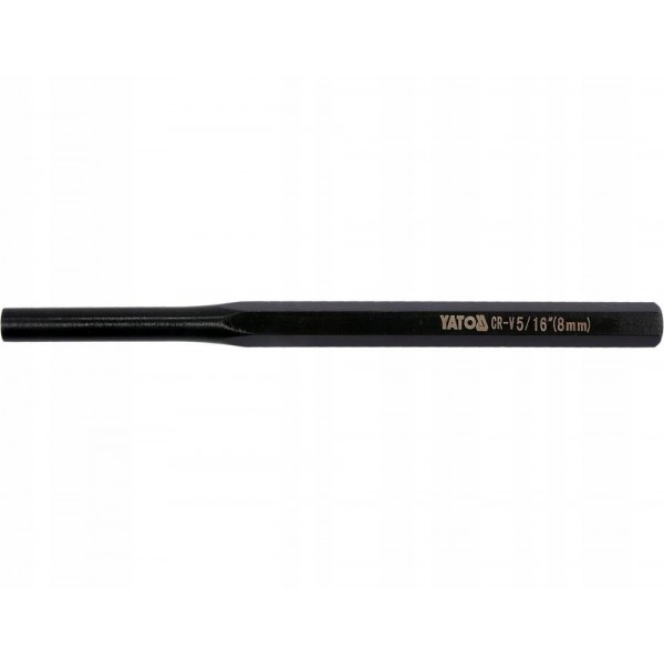 YATO WYBIJAK CYLINDRYCZNY 6-KĄTNY CZERNIONY WALCOWY 8.0x150MM YT-47146 YATO WYBIJAK CYLINDRYCZNY 6-KĄTNY CZERNIONY WALCOWY 8.0x150MM YT-47146