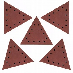 DEDRA TARCZKI ŚCIERNE TRÓJKĄT DO SZLIFOWANIA GIPSU 285MM GR120 5E DED7749T3