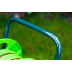 VERTO STOJAK NA WĄŻ OGRODOWY WÓZEK BĘBEN ZWIJACZ DO 45m 1/2" DO PODLEWANIA