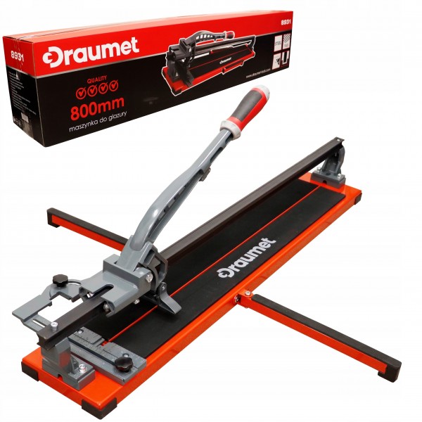 DRAUMET 8931 MASZYNKA DO CIĘCIA GLAZURY PŁYTEK 800MM PRZECINARKA ŁOŻYSKA