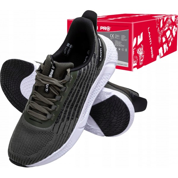 LAHTI PRO PÓŁBUTY SNEAKERSY BUTY SPORTOWE ROBOCZE ZIELONE LEKKIE L30436 41 LAHTI PRO PÓŁBUTY SNEAKERSY BUTY SPORTOWE ROBOCZE ZIELONE LEKKIE L30436 41