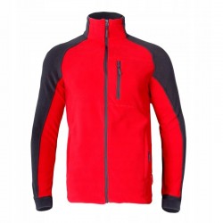 LAHTI PRO POLAR BLUZA ROZPINANA WIATROSZCZELNA CZERWONA 290G/M2 LPBP1 XL