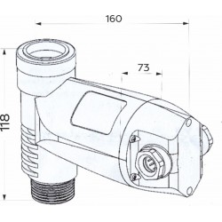 OMNIGENA POMPA HYDROFOR JET 100A(A) INOX 230V ZESTAW HYDROFOROWY +STEROWNIK