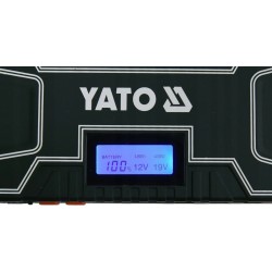 YATO URZĄDZENIE ROZRUCHOWE POWERBANK 12000mA WYŚWIETLACZ LCD 12V YT-83082