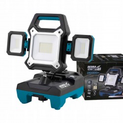 DEDRA LAMPA WARSZTATOWA AKUMULATOROWO-SIECIOWA 18V 25W 2500LM SOLO DED6907H