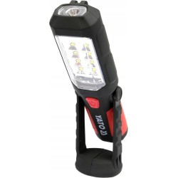 YATO LAMPA LATARKA WARSZTATOWA 2w1 LED 3 X AA 3 TRYBY ŚWIECENIA YT-08513