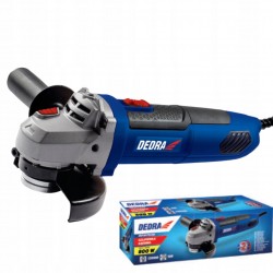 DEDRA SZLIFIERKA KĄTOWA CIĘCIA SZLIFOWANIA 125 / 22,2 MM 800W 230V DED7936