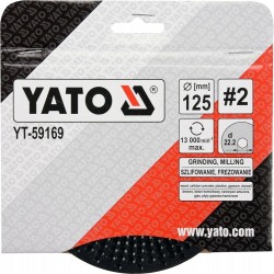 YATO YT-59169 TARNIK WYPUKŁY DO DREWNA 125MM NR2