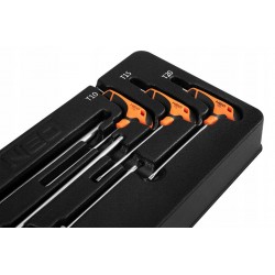 NEO ZESTAW KLUCZY KLUCZE TORX TYP T 6 SZTUK WKŁAD DO SZAFKI SZUFLADY 84-264